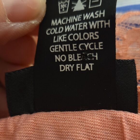 rue21 Peach Lace Chemise Sleeveless Adjustable Strap Large Y2K Camisole Coral - Picture 3 of 9